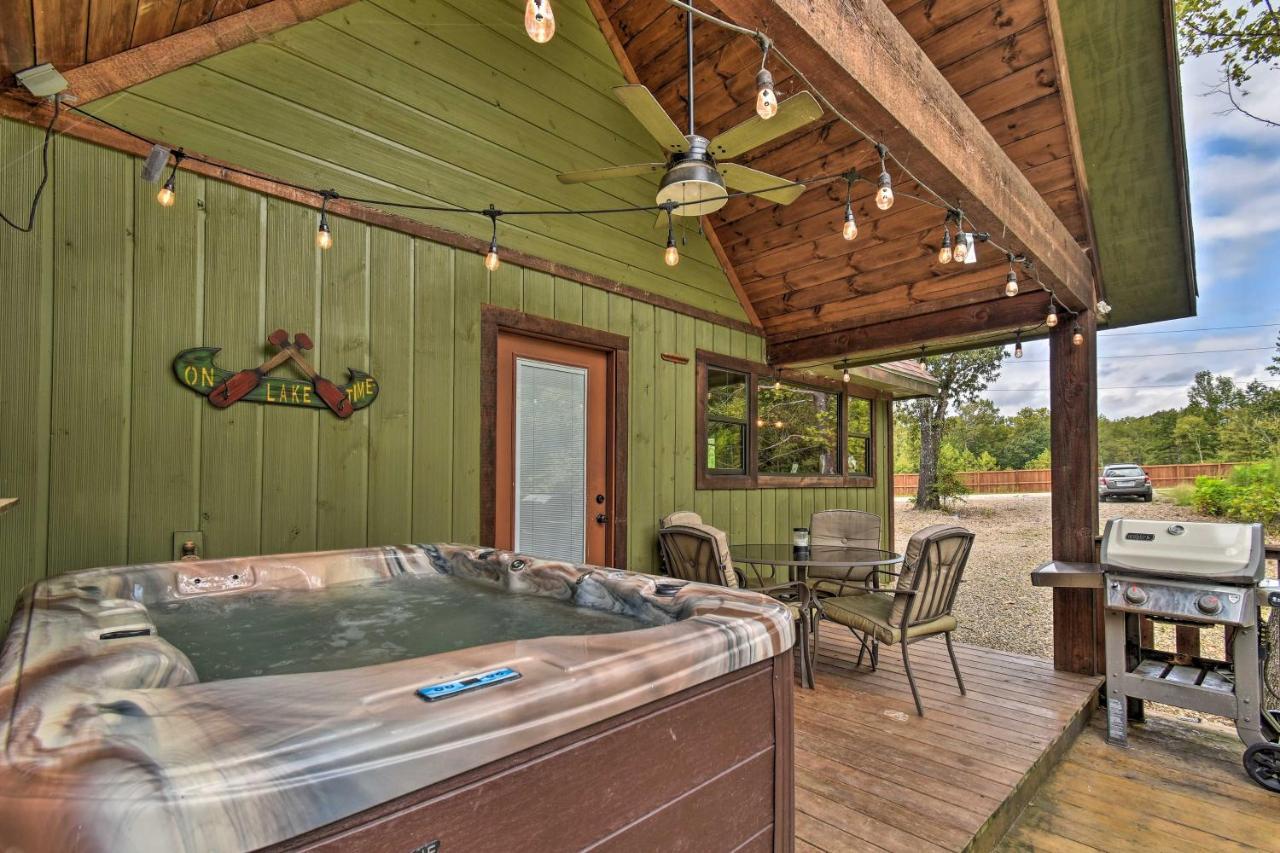Lily Pad On The Pond Broken Bow Home With Hot Tub Stephens Gap Buitenkant foto