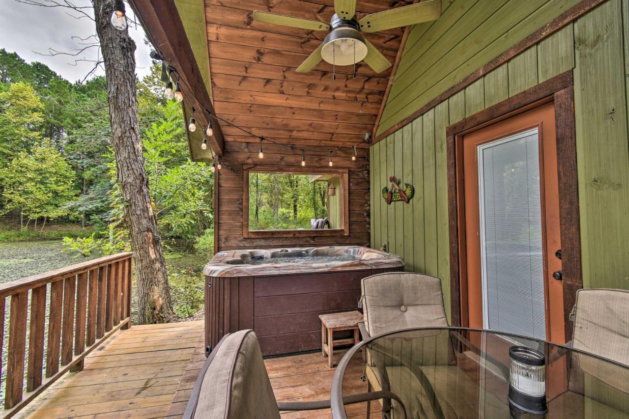 Lily Pad On The Pond Broken Bow Home With Hot Tub Stephens Gap Buitenkant foto